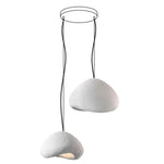 Zenra Organic Wabi-Sabi Chandelier – Designer HDPE Pendant Light