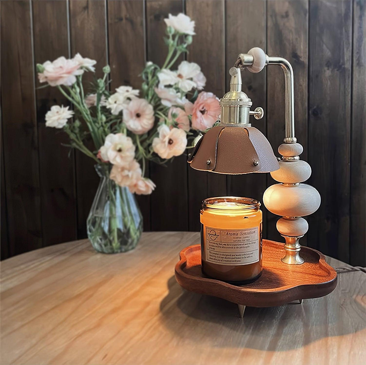 walnut-flower-tray-table-lamp