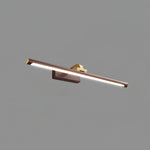 Walnut Linear Led Wall Light