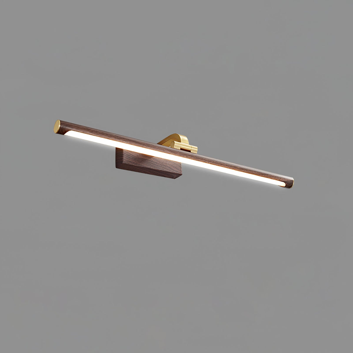 Walnut Linear Led Wall Light