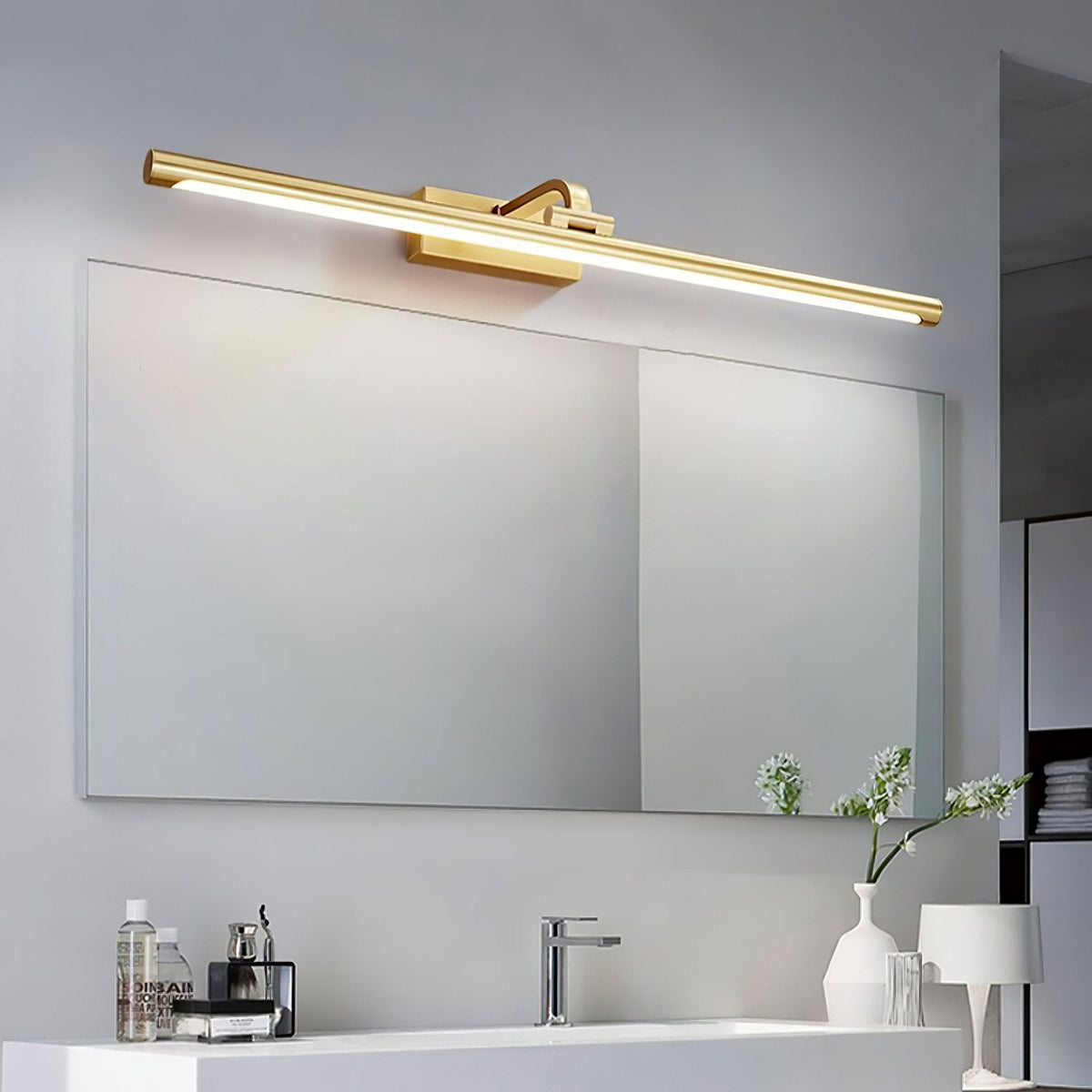 Walnut Linear Led Wall Light