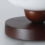 Walnut Marble Ceiling Lamp