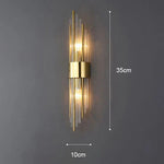 Chic Nordic Modern Gold Wall Lamp