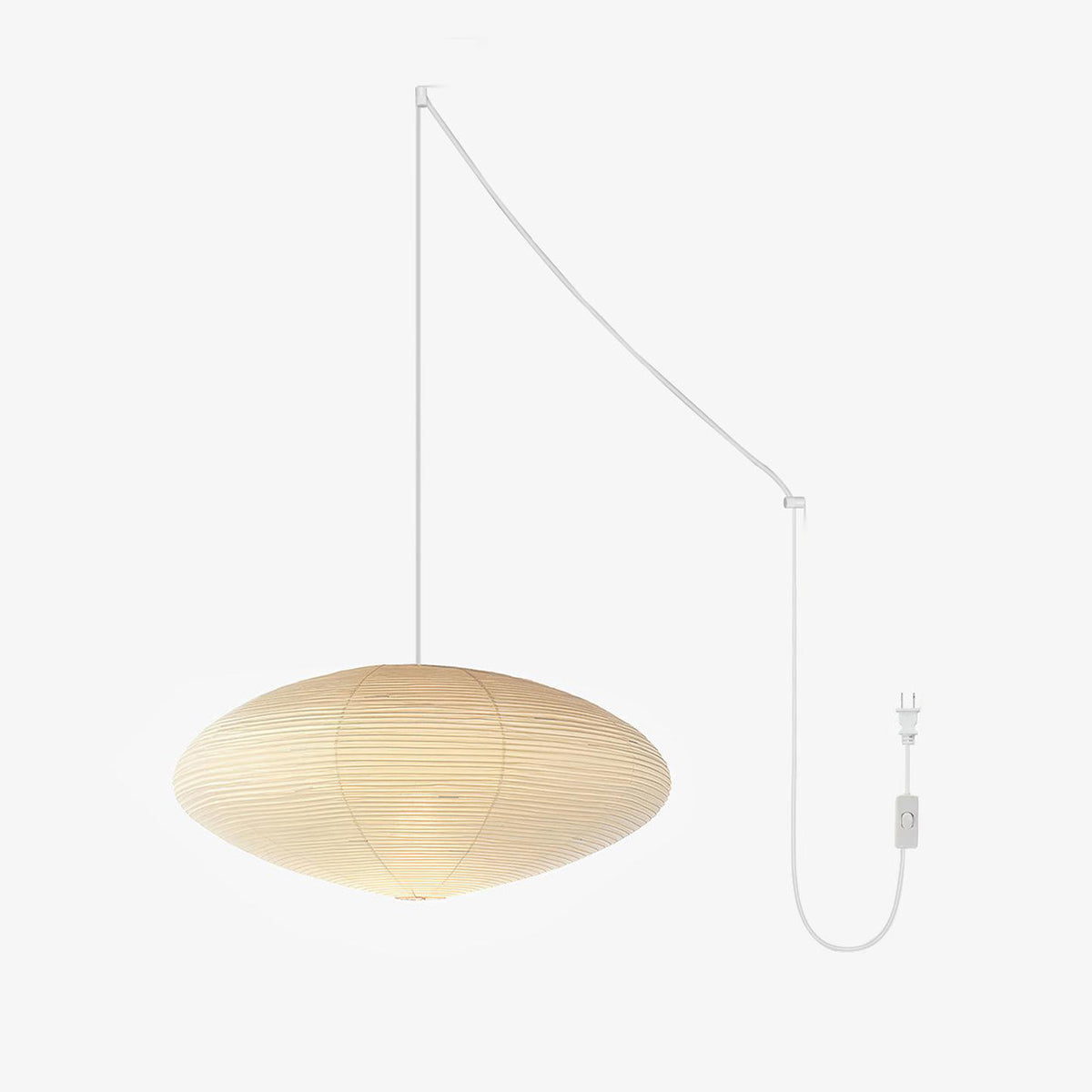 Rice Paper 15A Swag Lights