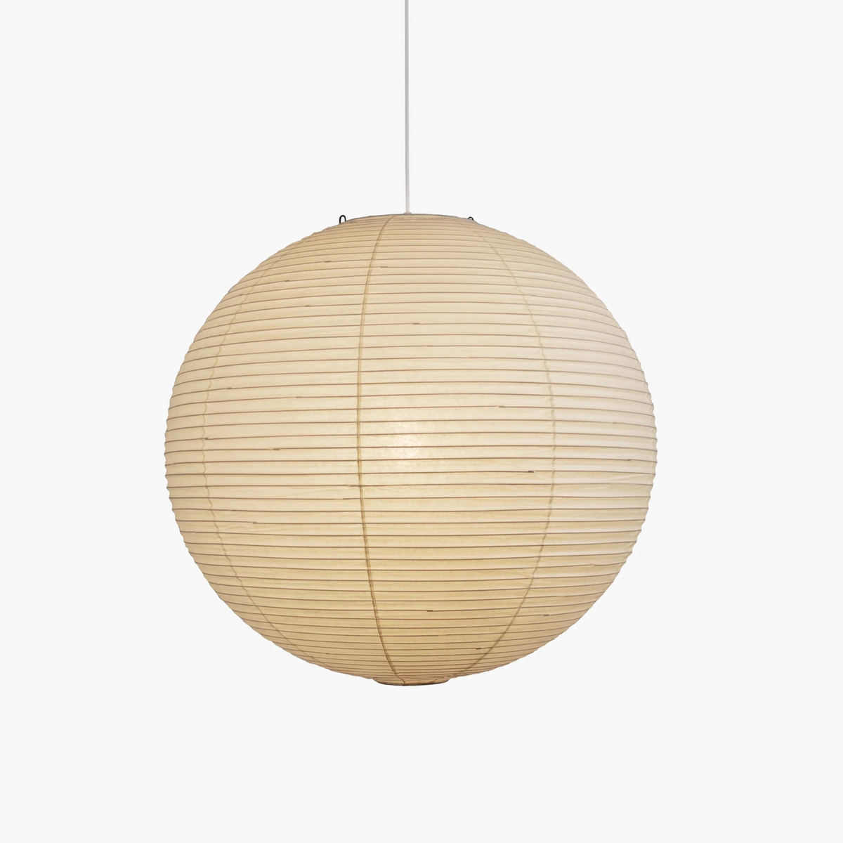 Handmade Mulberry Paper Pendant Light – Mid-Century Modern Washi Shade