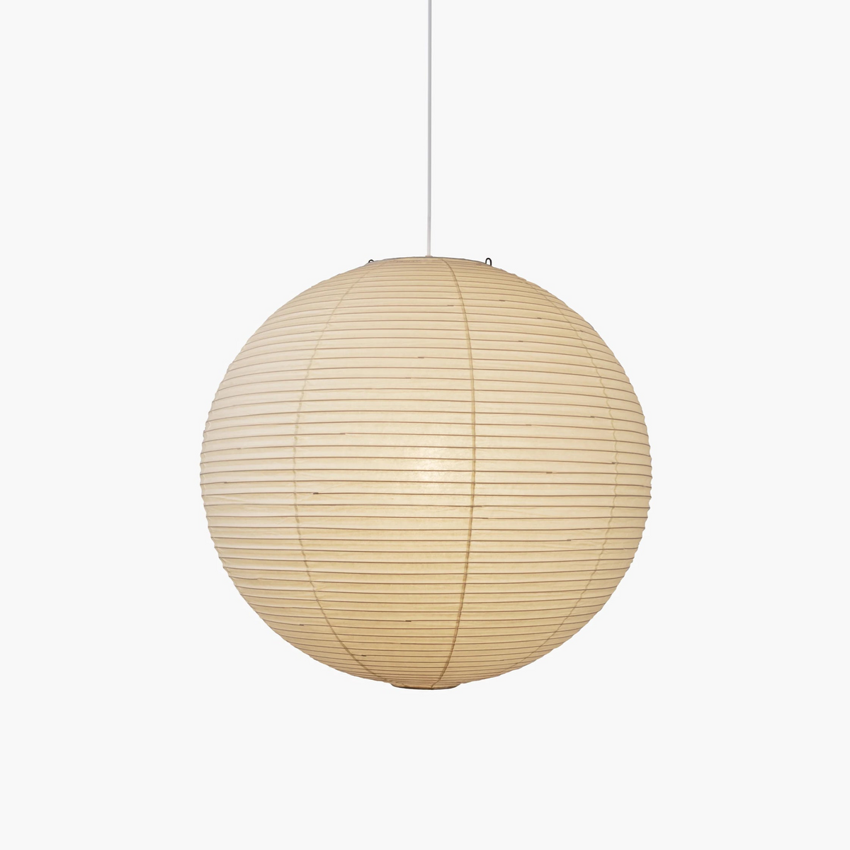 Handmade Mulberry Paper Pendant Light – Mid-Century Modern Washi Shade