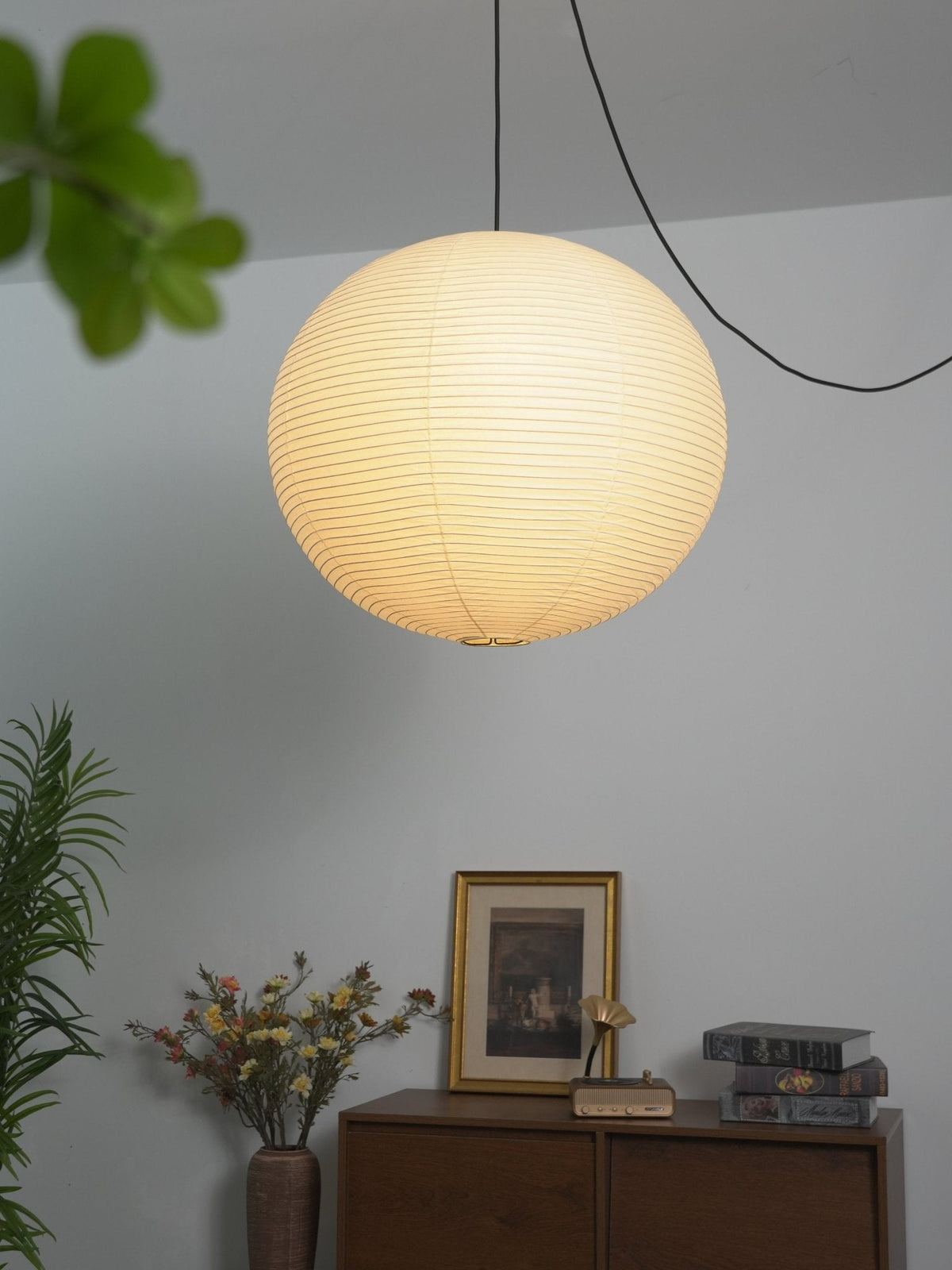 Washi Paper Whimsy Pendant Lamp – Two-Tone Cloud Pendant Light