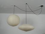 Washi Paper Whimsy Pendant Lamp – Two-Tone Cloud Pendant Light