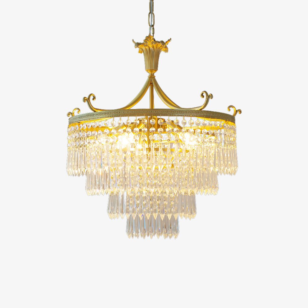 Water Drop Cascading Chandelier