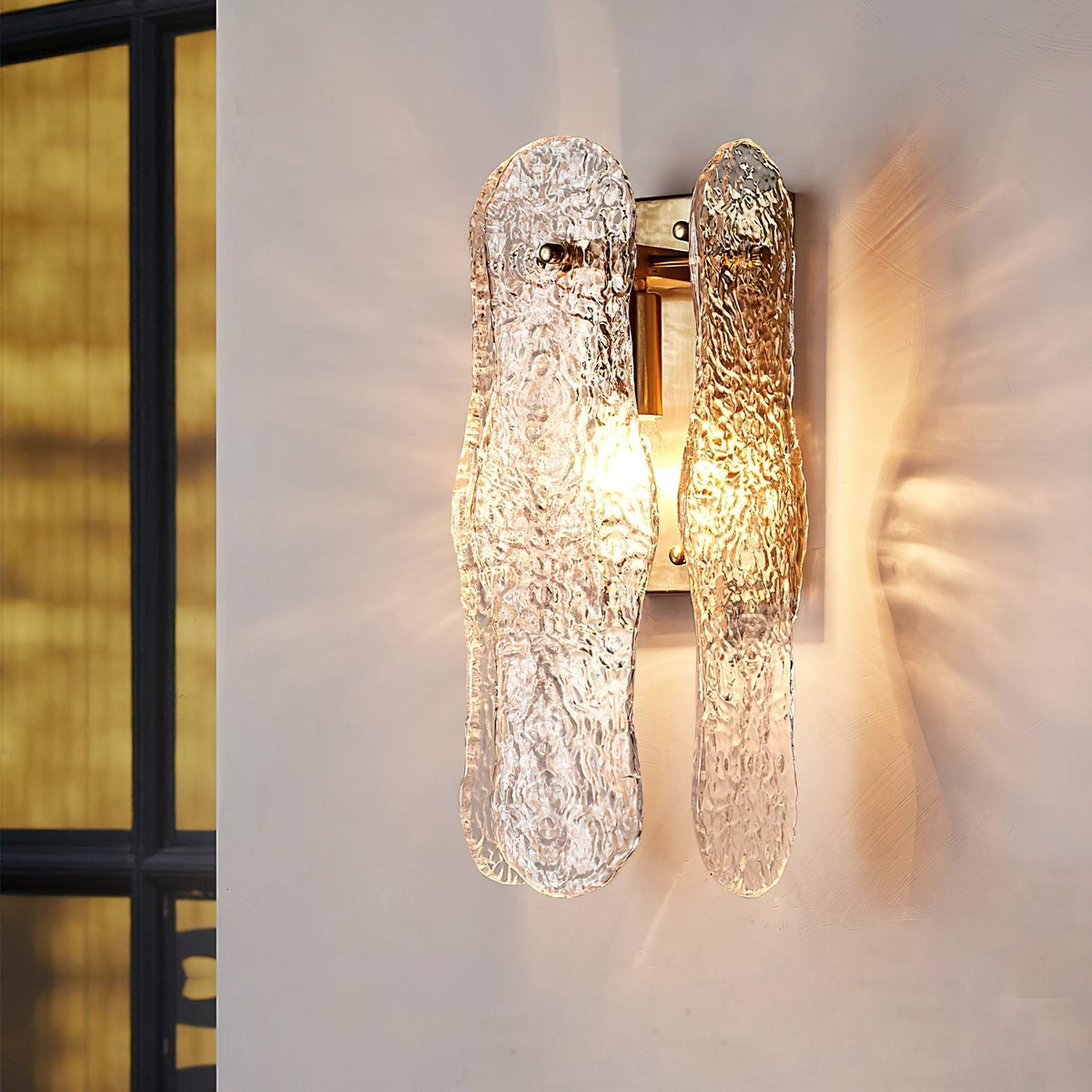 Water Ripple Glass Wall Lamp