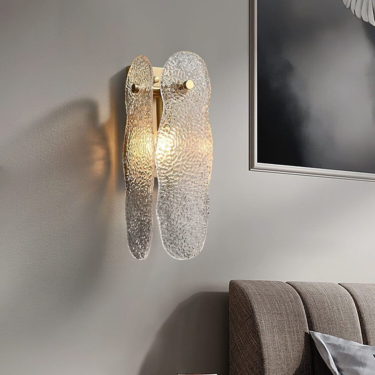 Water Ripple Glass Wall Lamp