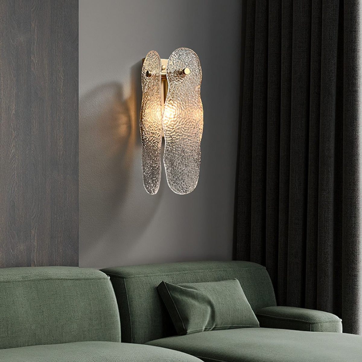 Water Ripple Glass Wall Lamp