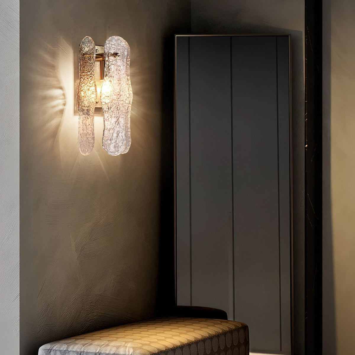 Water Ripple Glass Wall Lamp