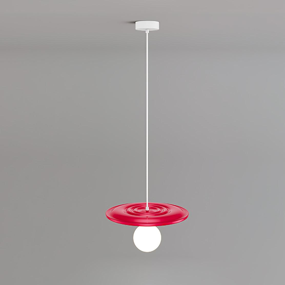 Modern Water Ripple Pendant Light for Living Room and Dining Room