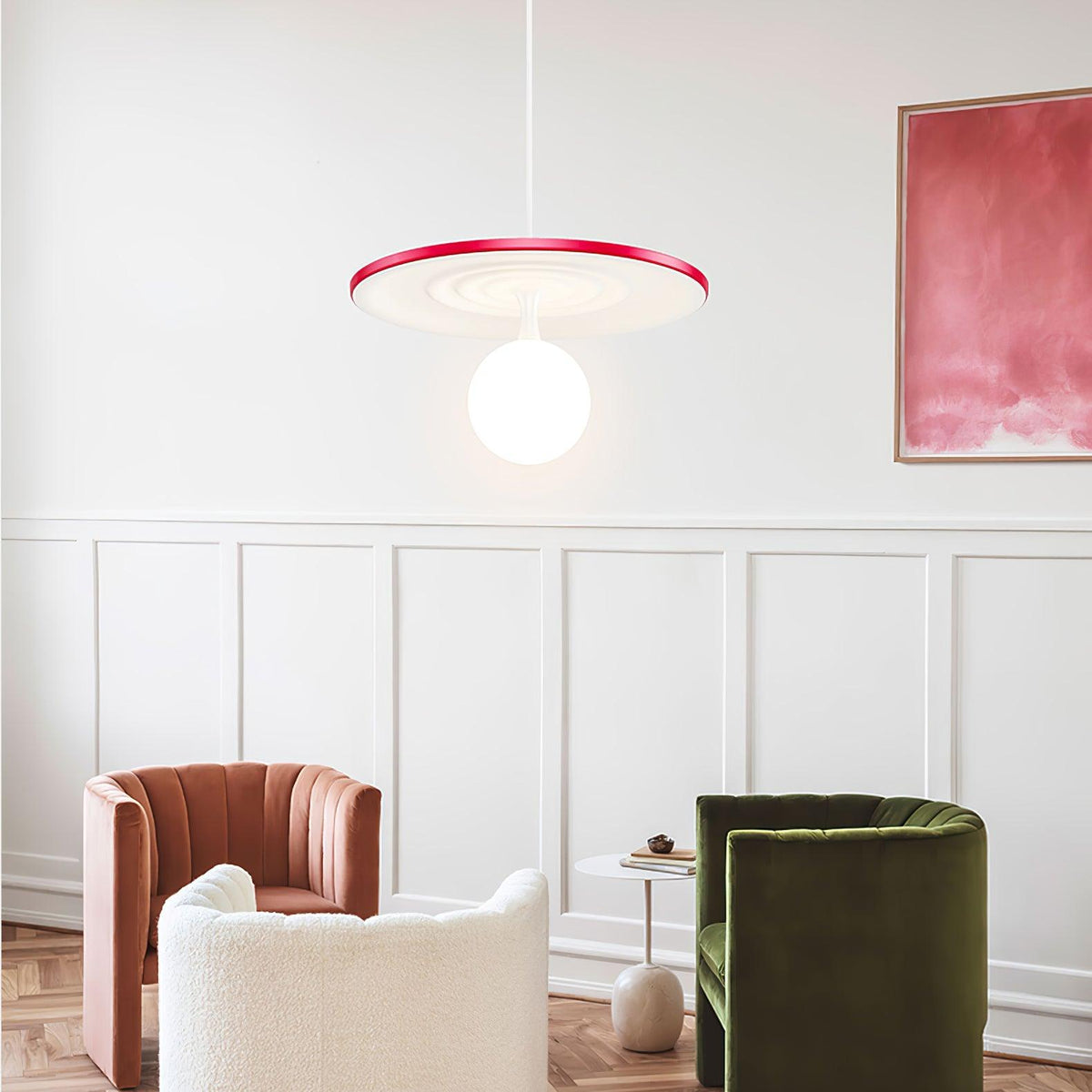 Modern Water Ripple Pendant Light for Living Room and Dining Room