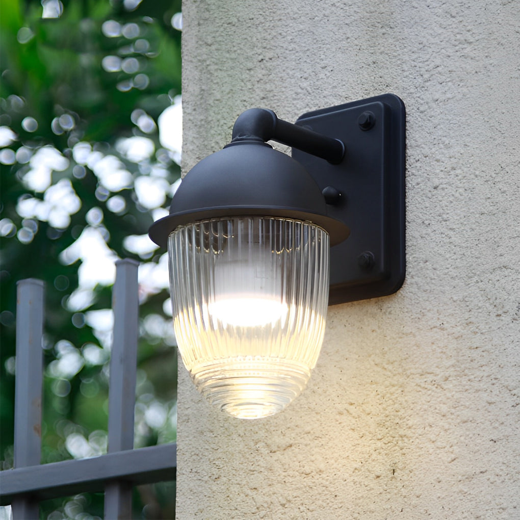 Glass Ball Modern Outdoor Wall Lamp Li002319