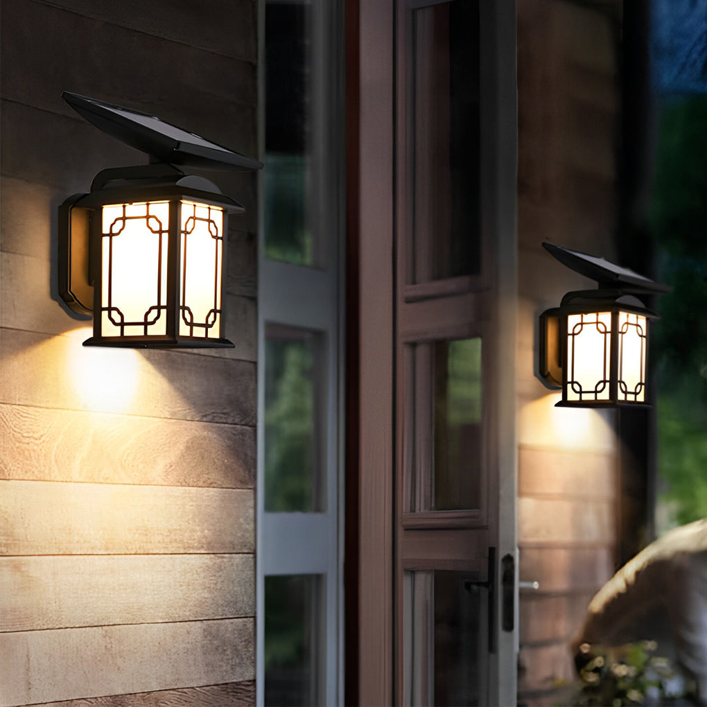 Vintage Solar Wall Lights Ha078286