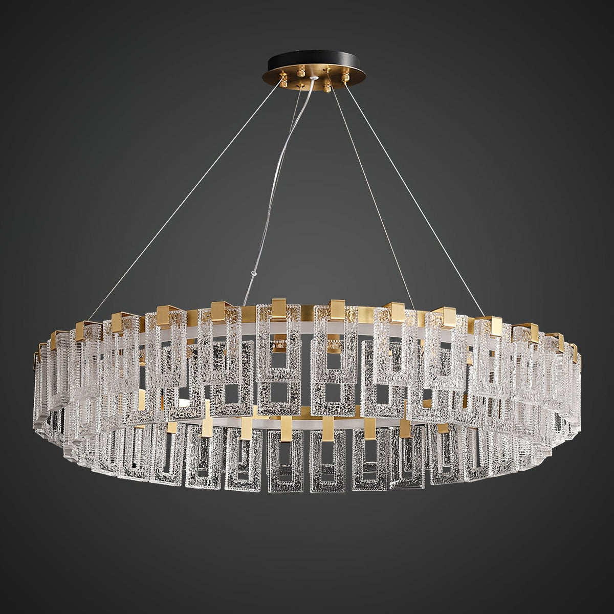 Watt Glass Chandelier
