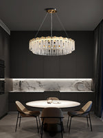 Watt Glass Chandelier