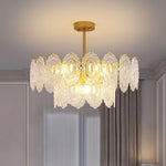 Wave Glass Chandelier