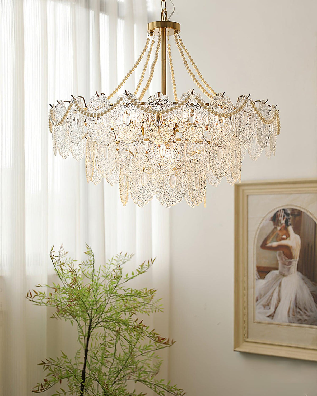 wave-pearl-chandelier