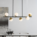 Waverly Modern Glass Chandelier in Gold for Dining Room and Living Room