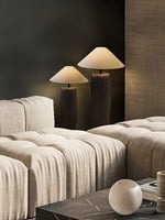 Weathered Wood Floor Lamp