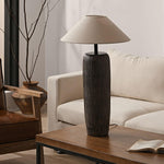 Weathered Wood Floor Lamp