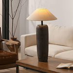 Weathered Wood Floor Lamp