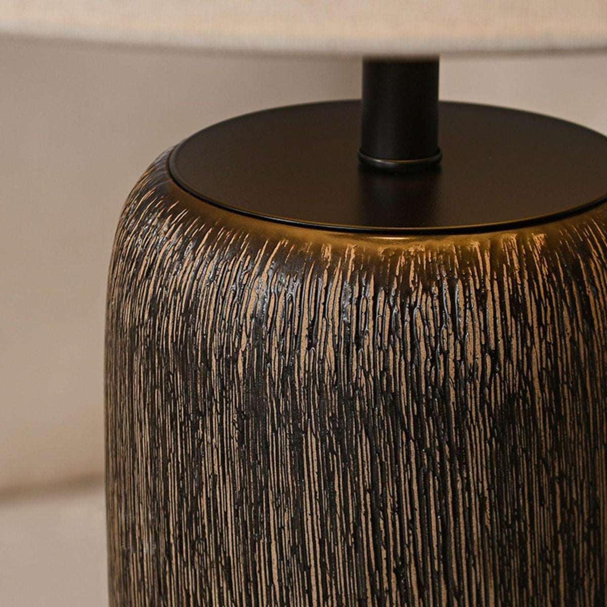 Weathered Wood Floor Lamp