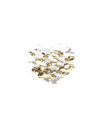 Whispering Kerchiefs Modern Glass Chandelier for Living and Dining Rooms
