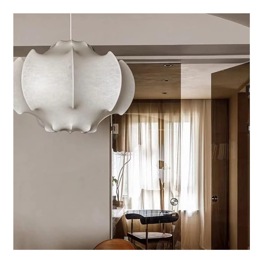 Silk Chandelier French Retro Wabi Sabi Cream Style Chandelier