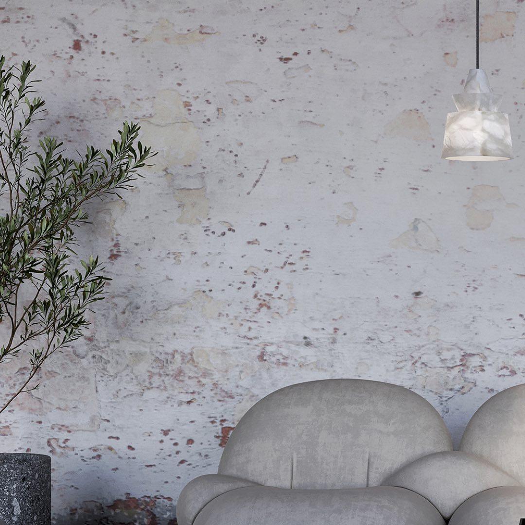 Strata Alabaster Pendant Light – Modern Sculptural Ceiling Lamp