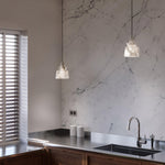 Strata Alabaster Pendant Light – Modern Sculptural Ceiling Lamp