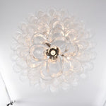 White Cloud Glass Petals Chandelier – Modern Venetian Style Lighting