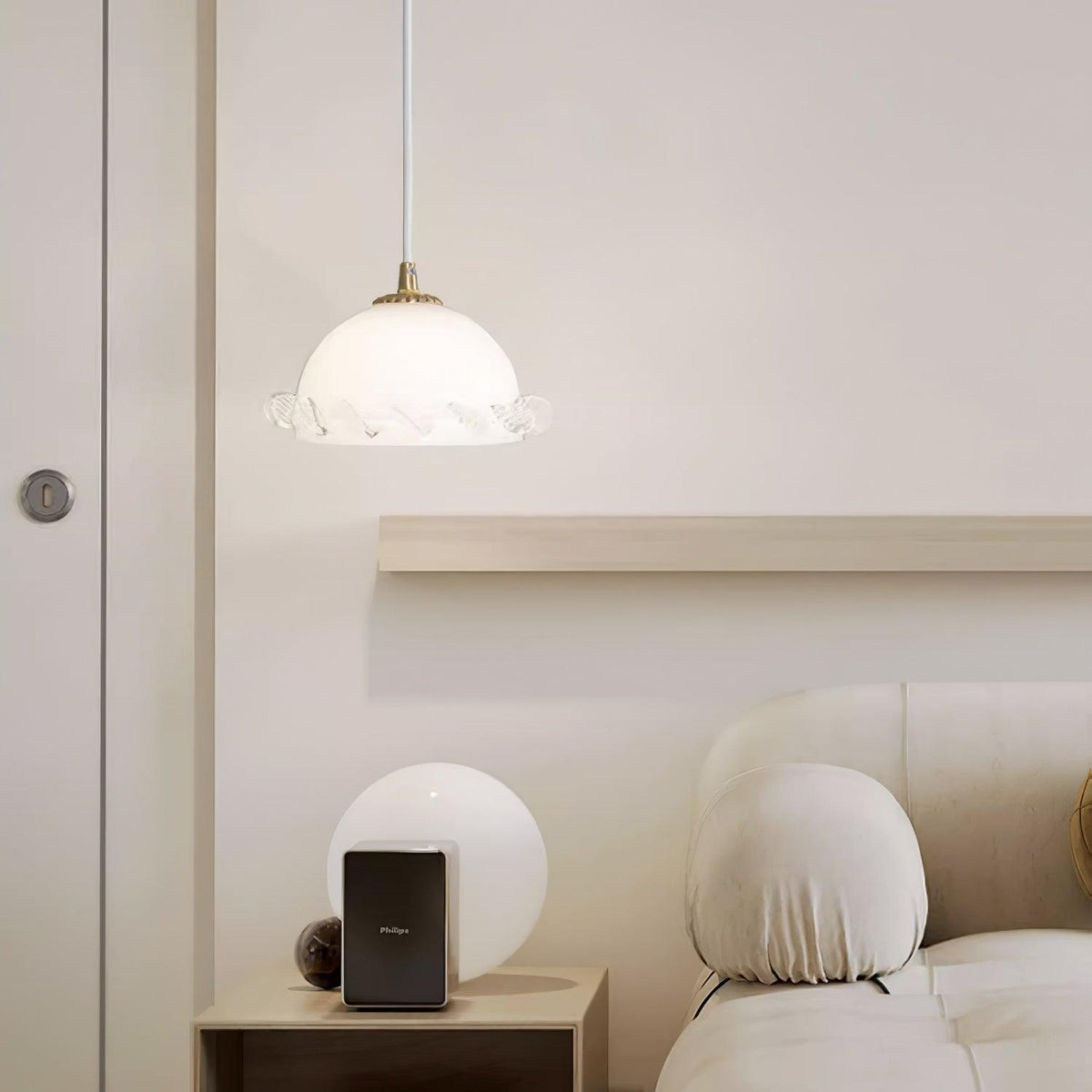 white-glass-antique-french-pendant-light