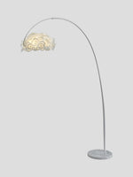 White Hydrangea Floor Lamp