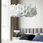 White Hydrangea Pendant Lamp