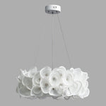 White Hydrangea Pendant Lamp