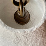 white-plaster-pendant-lamp