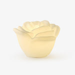 White Rose LED Table Lamp – Sculptural Petal Design for Modern Interiors