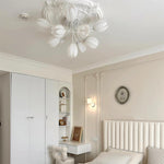 white-tulip-ceiling-light