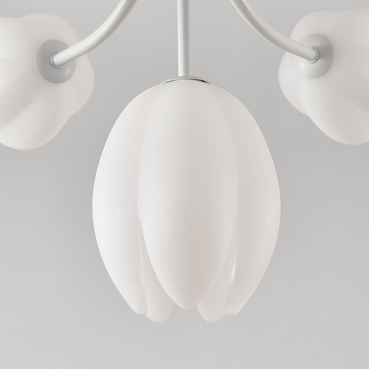white-tulip-ceiling-light