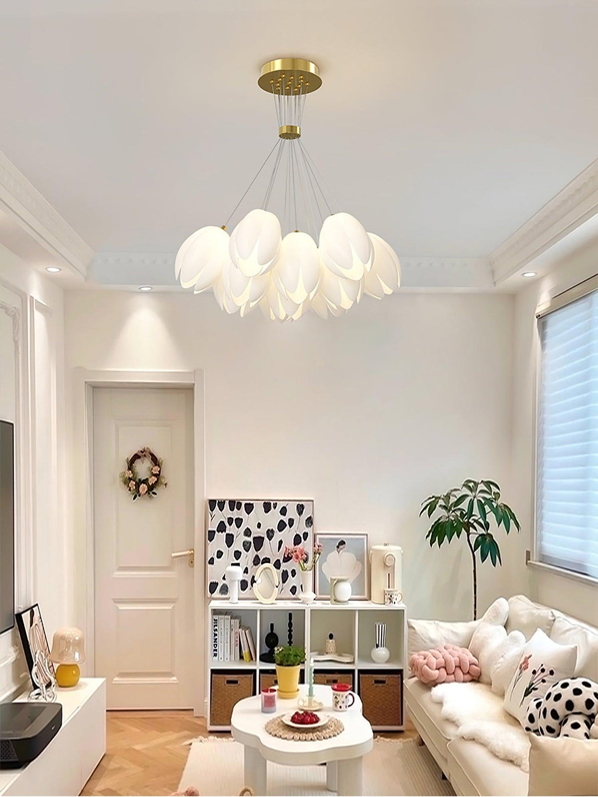 white-tulip-chandelier