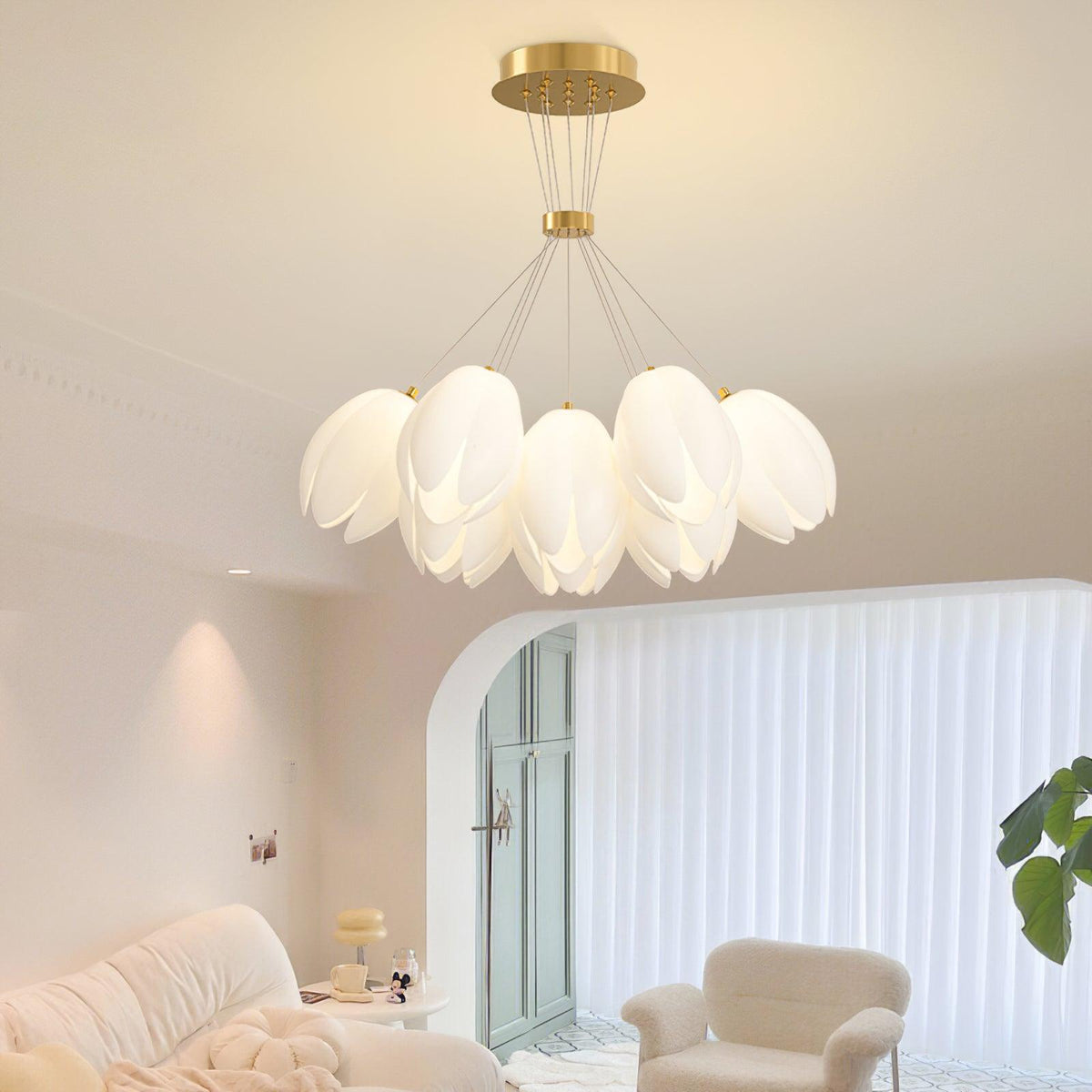 white-tulip-chandelier