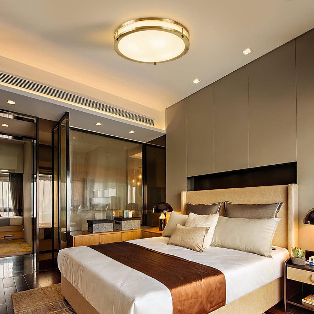 whittier-natural-brass-flush-ceiling-light