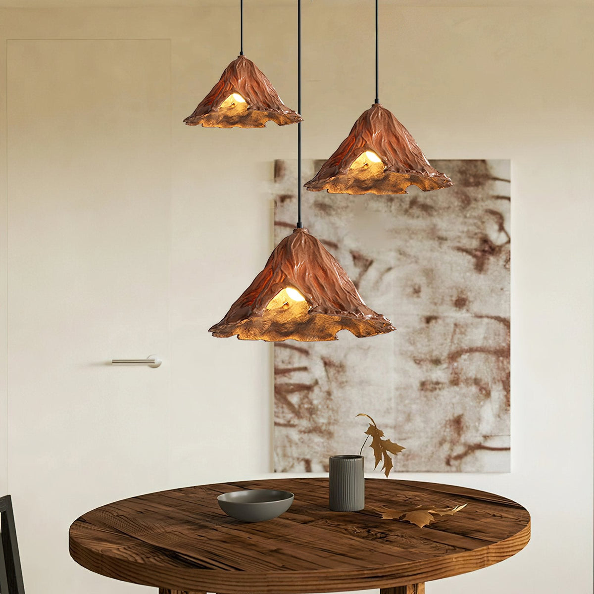 Withered Lotus Leaf Pendant Lamp