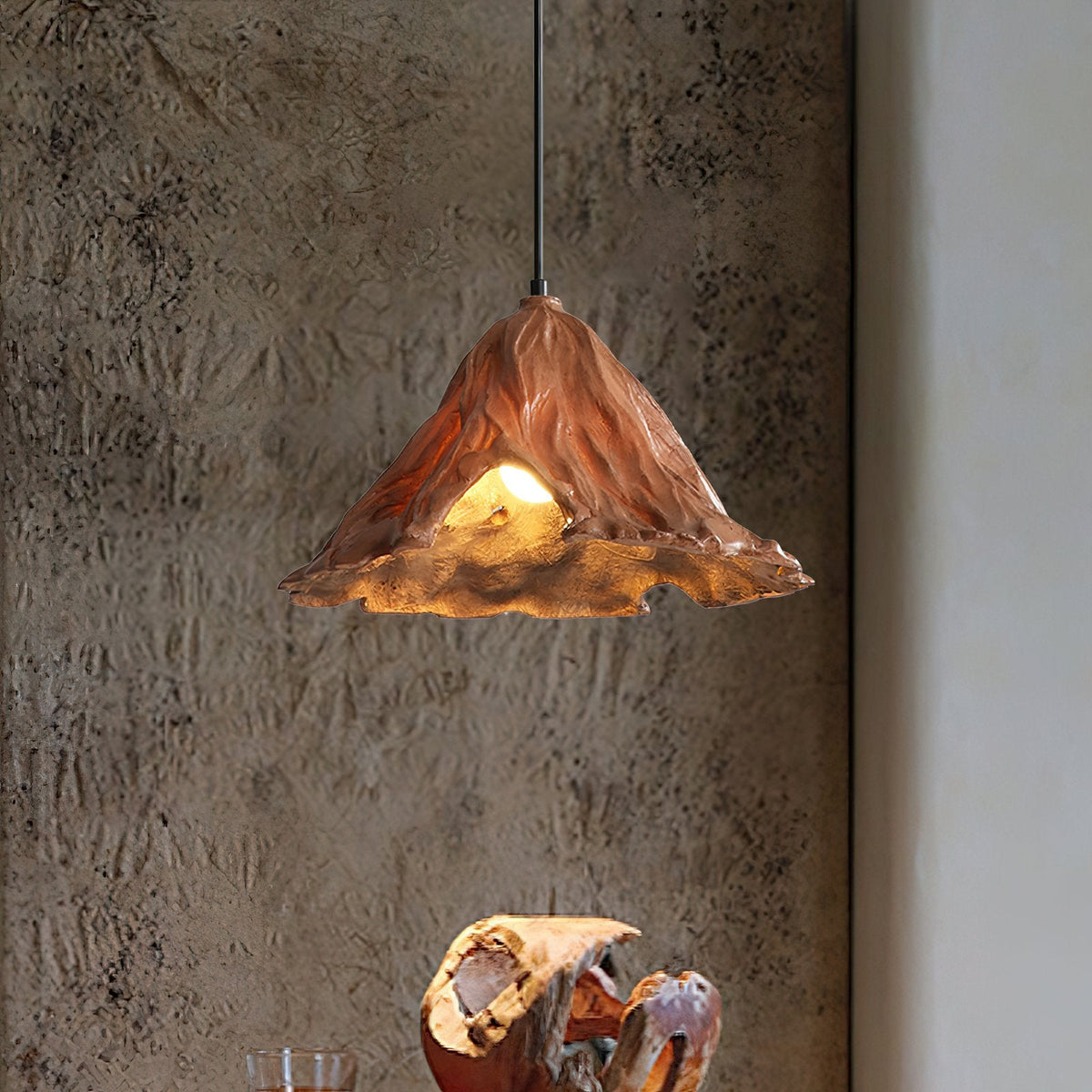 Withered Lotus Leaf Pendant Lamp