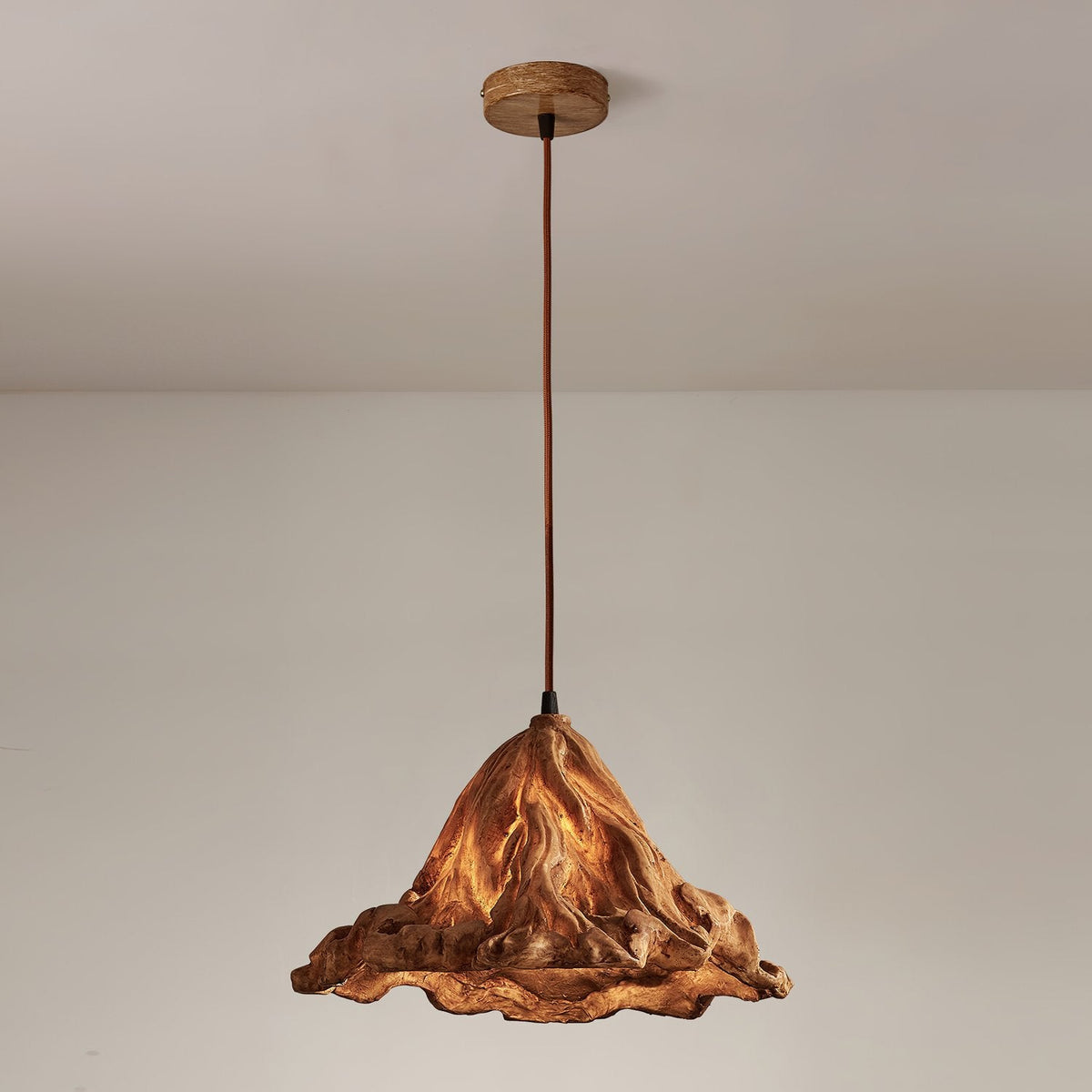 Withered Lotus Leaf Pendant Lamp