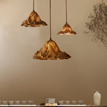 Withered Lotus Leaf Pendant Lamp
